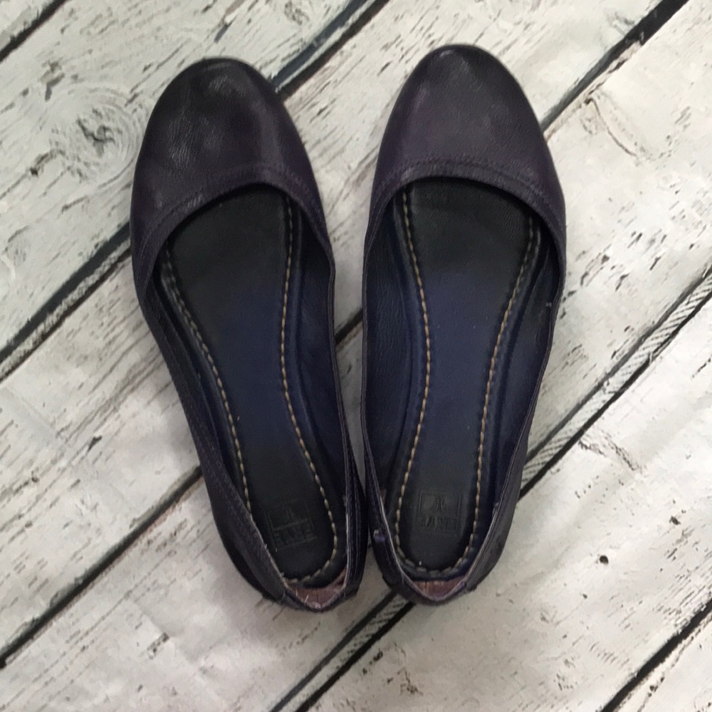 Frye Carson Ballet Flats - purple